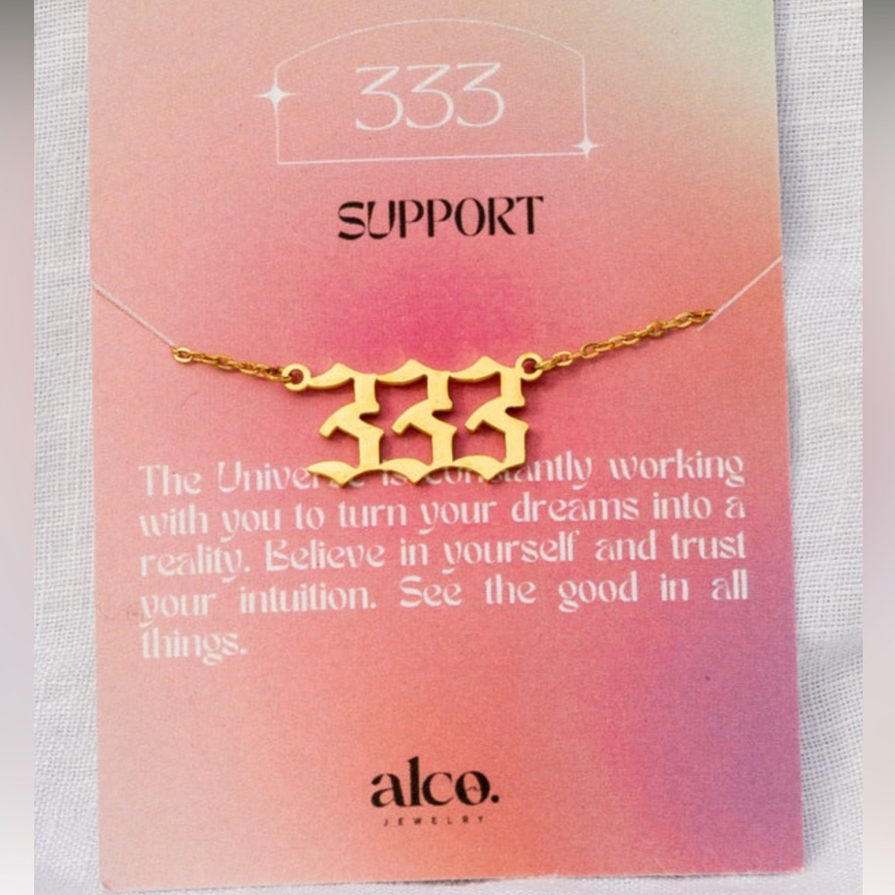 Angel Number Necklace
